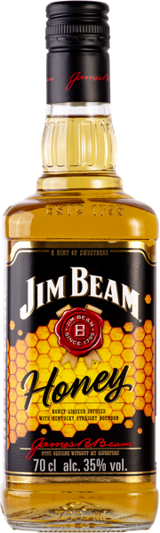 Изображение Виски бурбон Джим Бим хани 4 года Джим Бим с/б, 0,7 л