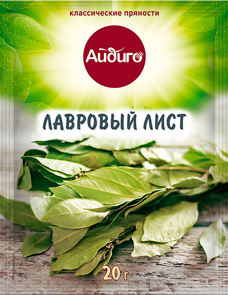 Изображение Лавровый лист Айдиго Айдиго м/у, 20 г