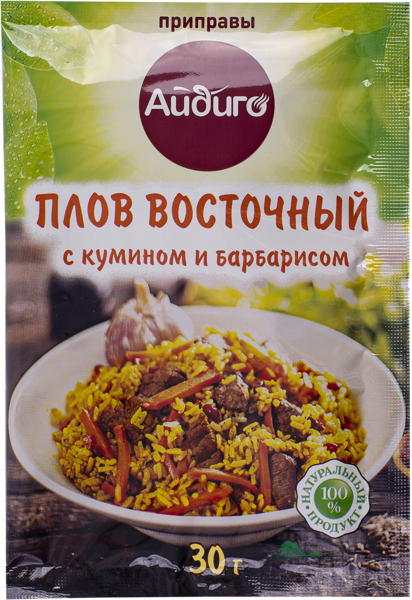 Изображение Приправа для плова Айдиго плов восточный Айдиго м/у, 30 г