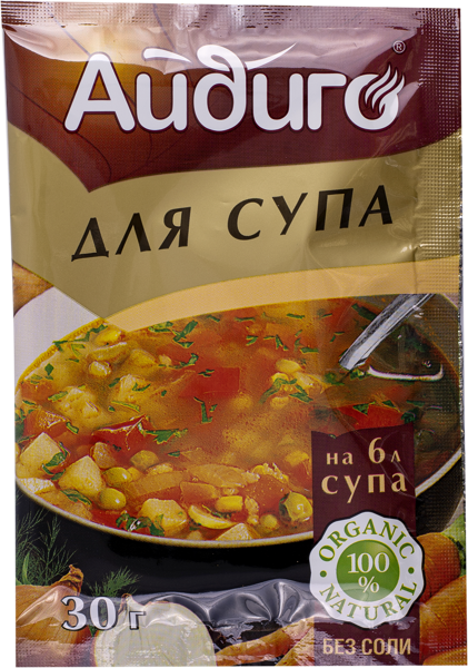 Изображение Приправа для супа Айдиго Айдиго м/у, 30 г