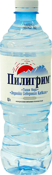 Изображение Вода негаз рН 7,63 Пилигрим питьевая Меркурий п/б, 0,5 л