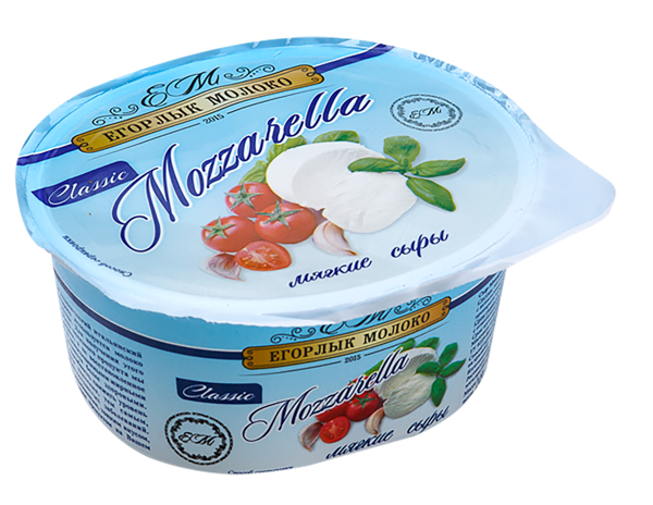 Изображение Сыр 50% Егорлык Молоко моцарелла классик Егорлык Молоко п/б, 245 г