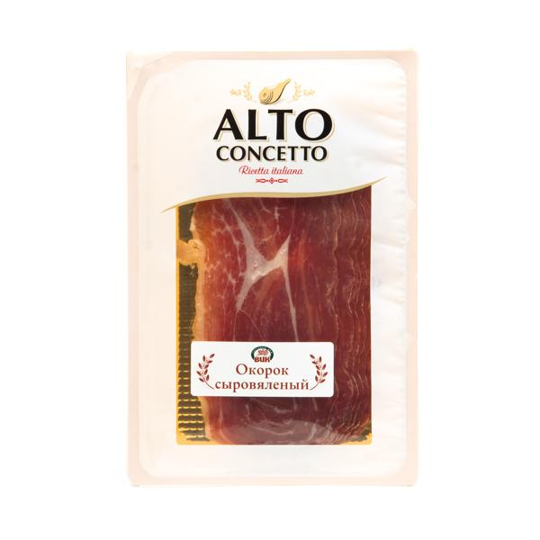 Изображение Мясо свиное сыровяленое нарезка Альто Кончетто окорок прошутто ТД ВИК п/у, 100 г