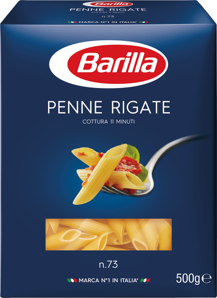 Изображение Макароны из твердых сортов Барилла пенне ригате Барилла к/у, 450 г