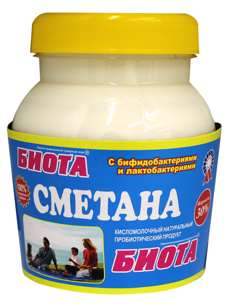 Изображение Сметана 30% Биота Кубаньтехносервис п/б, 300 г