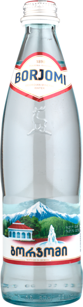Изображение Мин вода газ рН 7,2 Боржоми лечебно-столовая Боржоми ИДС с/б, 0,5 л
