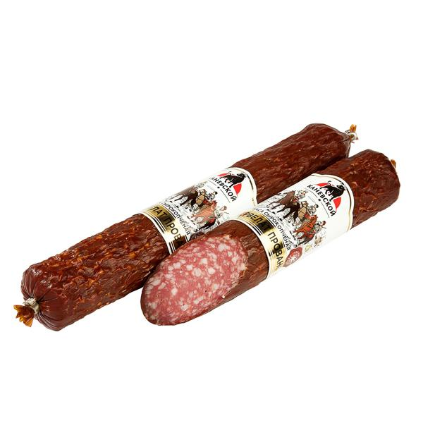 Изображение Колбаса сырокопченая Каневской МПК сервелат Прованс Каневской МПК в/у 