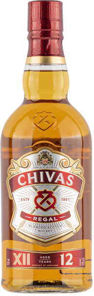 Изображение Виски купажированный Чивас Ригал 12 лет Чивас Бразерс , 0,75 л