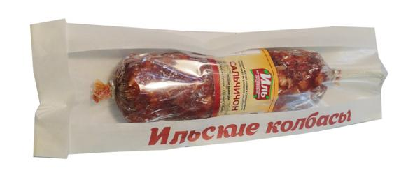 Изображение Колбаса сырокопченая Иль АПП сальчичон п.Ильский  