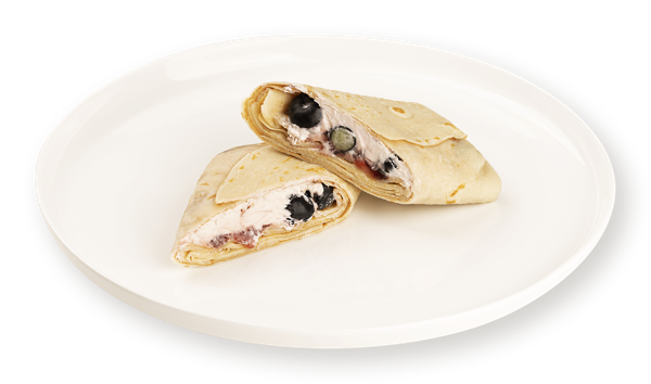 Изображение Блинчики на пшеничной муке сливочно-клубничный крем СП ТАБРИС бум/уп, 210 г