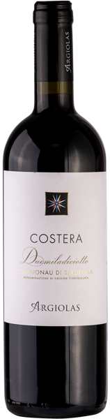 Изображение Вино красное сухое стиль №4 Каннонау купаж Сардиния костера Арджиолас с/б, 0,75 л