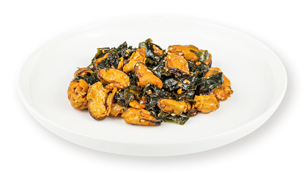 Изображение Закуска по-корейски Мидии кимчи СП ТАБРИС пл/уп, 100 г