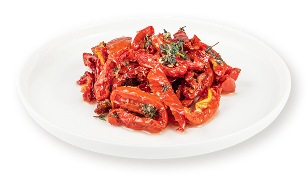 Изображение Закуска Вяленые Томаты с тимьяном и чесноком СП ТАБРИС пл/уп, 100 г