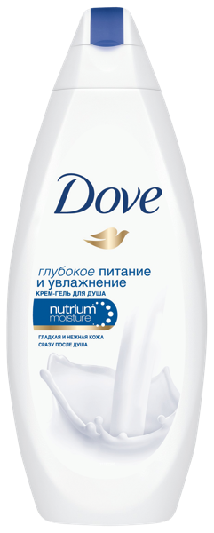 Изображение Гель-крем для душа Дав глубокое питание Юнилевер п/у, 250 мл
