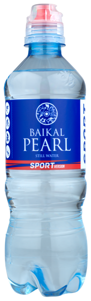 Изображение Вода негаз pH 7,4 Жемчужина Байкала питьевая спорт Море Байкал п/б, 0,5 л