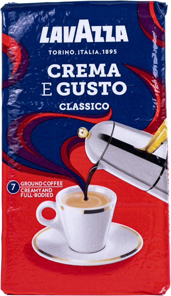 Изображение Кофе молотый Лавацца крем густо Лавацца м/у, 250 г