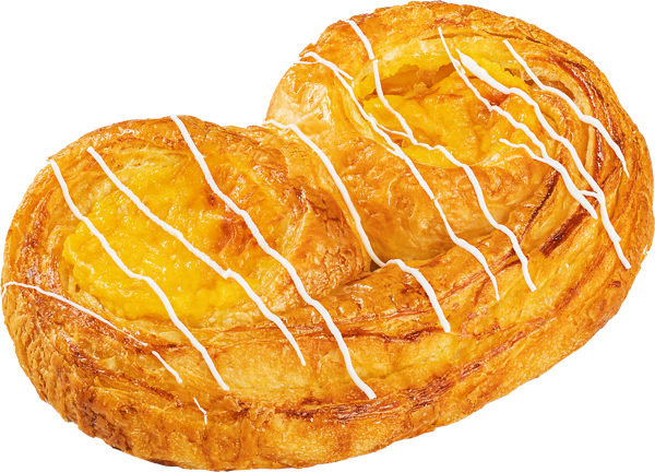 Изображение Слойка сдобная С заварным кремом манго-маракуйя СП ТАБРИС м/у, 100 г