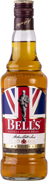 Изображение Виски купажированный Беллс 3 года Артур Беллз с/б, 0,5 л