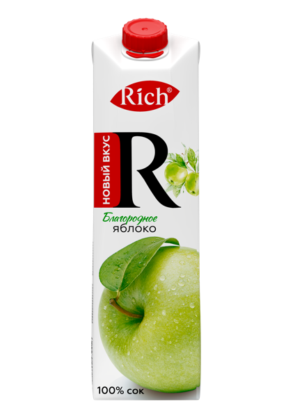 Изображение Сок Рич яблоко Мултон т/п, 1 л