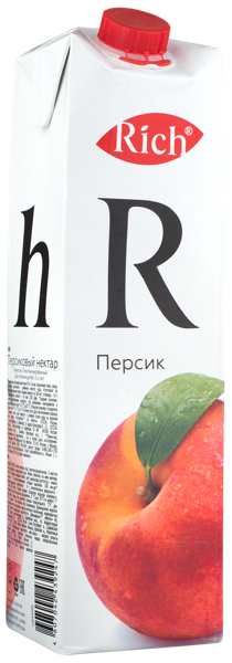 Изображение Нектар Рич персик Мултон т/п, 1 л