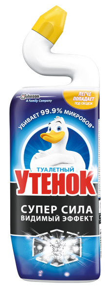 Изображение Средство для унитаза Туалетный Утенок видимый эффект Эс Си Джонсон п/у, 500 мл