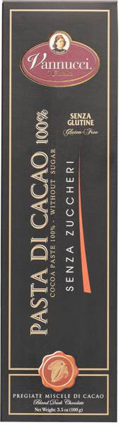 Изображение Шоколад горький 100% Ваннуччи из Умбрии Ваннуччи кор, 100 г