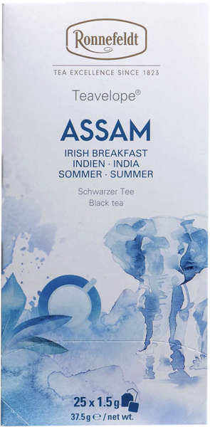 Изображение Чай черный в пакетиках Роннефельд ассам Ронненфельд кор, 25*1,5 г