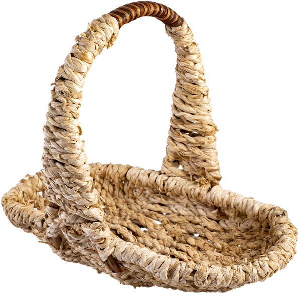 Изображение Корзина 37*18см овальная Табрис кукуруза Вьетнам Крафт Джойн Сток , 1 шт