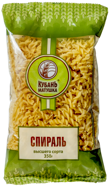 Изображение Макароны г. Краснодар Кубань матушка спираль Югоптторг-23 м/у, 350 г