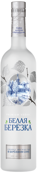 Изображение Водка Спирт Люкс 40% Белая Березка Омсквинпром с/б, 0,7 л