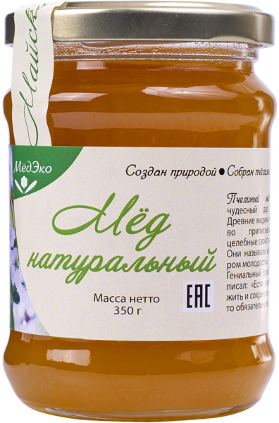 Изображение Мед майский Гатауллин Гатауллин Р.М. с/б, 350 г