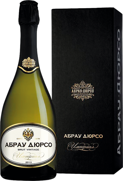 Изображение Вино игристое белое брют Абрау Дюрсо ЗГУ империал винтаж Абрау Дюрсо п/у, 0,75 л