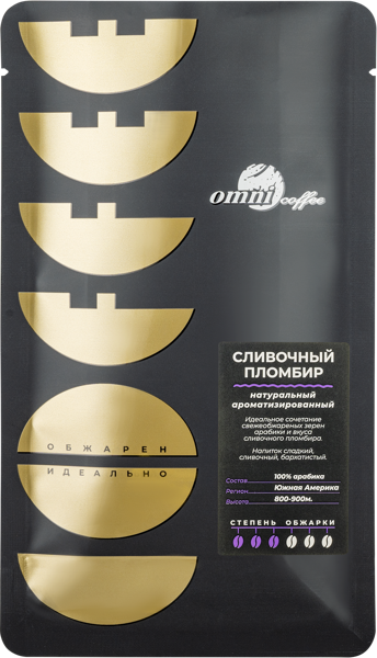 Изображение Кофе Омни сливочный пломбир арома Кофе Омни м/у 