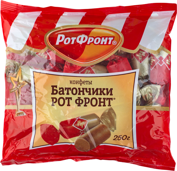 Изображение Батончики неглазированные Рот- Фронт ОК Рот- Фронт м/у, 250 г
