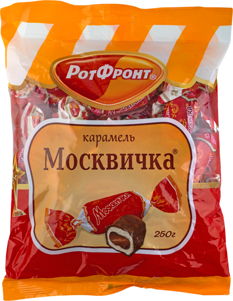 Изображение Карамель глазированная Москвичка с ликерной начинкой ОК Рот- Фронт м/у, 250 г