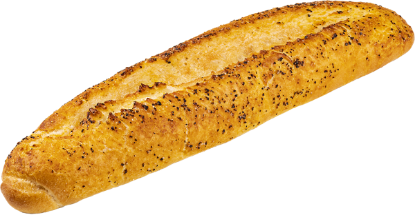 Изображение Багет пшеничный Табрис с морской солью и черным перцем СП ТАБРИС 0 м/у, 100 г