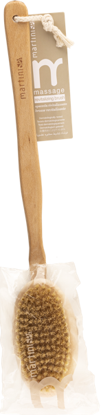 Изображение Щетка для тела на палке Мартини нейчрал натуральная щетина Мартини спа м/у, 1 шт