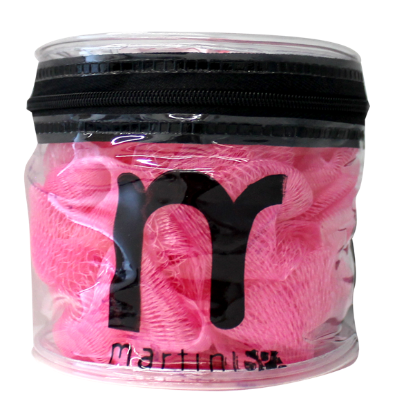 Изображение Мочалка для тела роза Мартини колор массажная цветная Мартини спа м/у, 1 шт