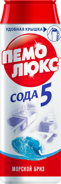 Изображение Порошок для сантехники Пемолюкс морской бриз Хенкель п/у, 480 г