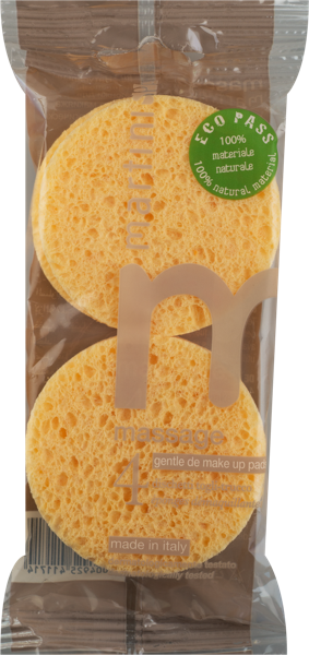 Изображение Спонж для снятия макияжа Мартини целлюлоза Мартини спа м/у, 4 шт