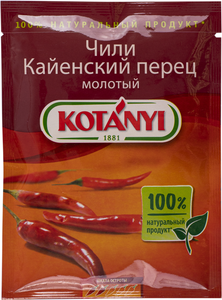 Изображение Перец кайенский Котани чили Котани Гмбх м/у, 25 г