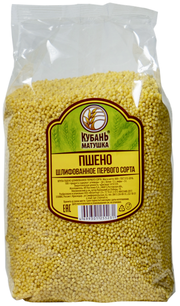 Изображение Крупа пшено Кубань матушка Югоптторг-23 м/у, 800 г