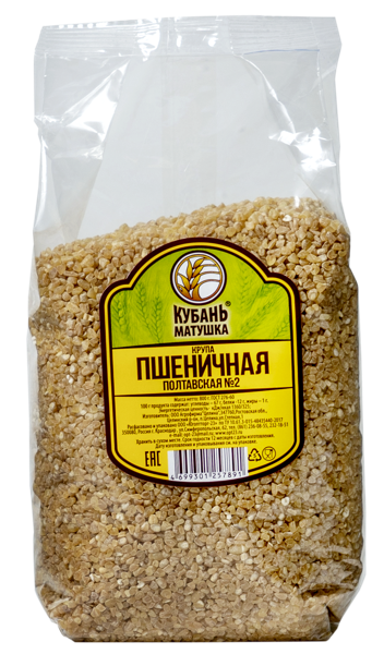 Изображение Крупа Пшеничная Кубань матушка полтавская Югоптторг-23 м/у, 800 г