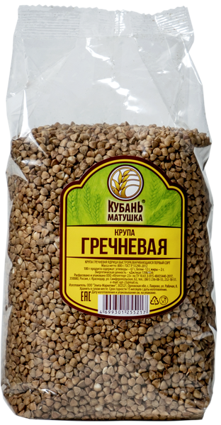 Изображение Крупа гречневая ядрица Кубань матушка Югоптторг-23 м/у, 800 г