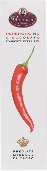 Изображение Шоколад темный 72% Ваннуччи из Умбрии с перцем Чили Ваннуччи кор, 100 г