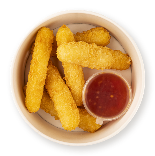 Изображение Закуска в панировке жареные Сырные палочки с соусом Чили сладкий СП ТАБРИС карт/уп, 220 г