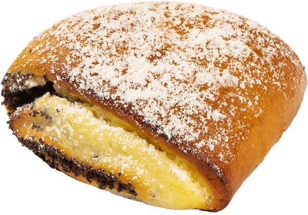 Изображение Булочка печеная Венская с творогом и маком СП ТАБРИС м/у, 80 г