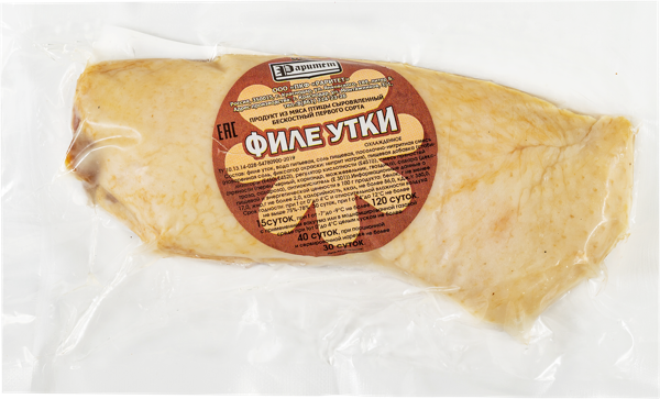 Изображение Мясо утки сыровяленое Раритет филе Раритет ПКФ в/у 