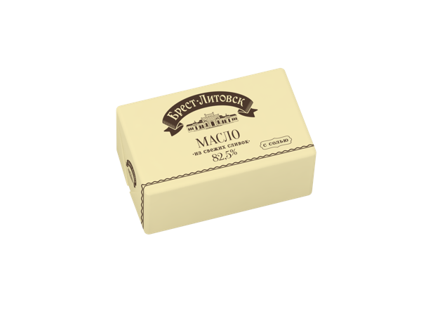 Изображение Масло 82,5% сливочное Брест-Литовск Савушкин продукт м/у, 180 г