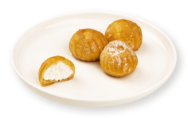 Изображение Пирожное заварное Эклеры с сырным кремом СП ТАБРИС п/б, 210 г